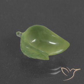 Prehnite Verde limão Natural 11.64ct, Chique, Translúcido