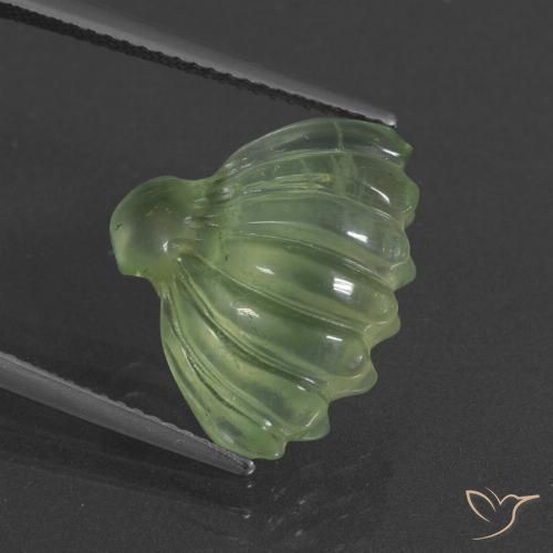 8.73ct Natural Verde limão Prehnite, Chique, Translúcido