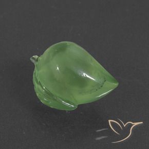 Prehnite Verde amarelado Natural 12.76ct, Chique, Translúcido