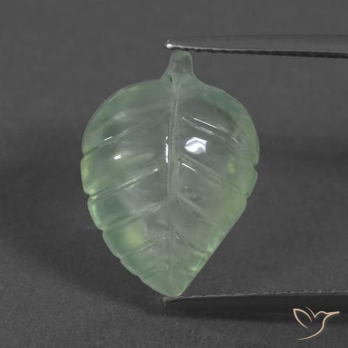 6.02ct Natural Amarelo Claro Verde Prehnite, Chique, Translúcido