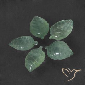 Pedras preciosas de Prehnite Verde muito claro natural de 26.26 ct, Chique, Translúcido