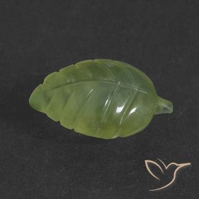 Prehnite Verde médio Natural 5.08ct, Chique, Translúcido
