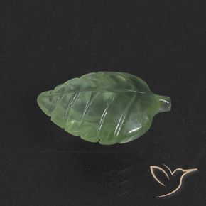 Prehnite Verde amarelado Natural 4.75ct, Chique, Translúcido