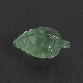 Prehnita verde natural 5,59ct, forma extravagante, translúcido