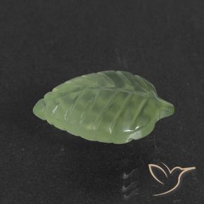Prehnite Verde amarelado Natural 4.62ct, Chique, Translúcido