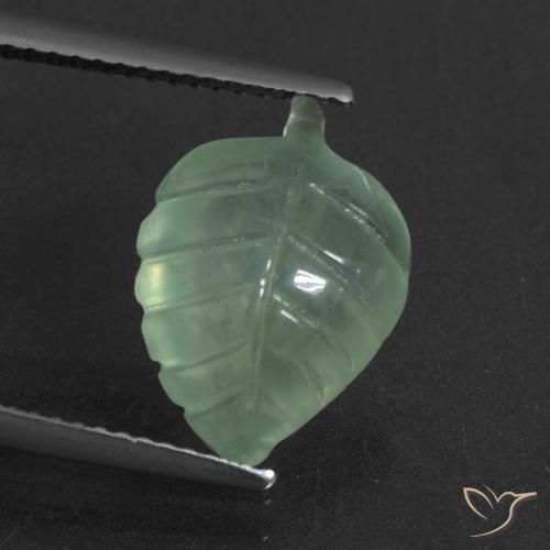 4.92ct Natural Verde Menta Claro Prehnite, Chique, Translúcido