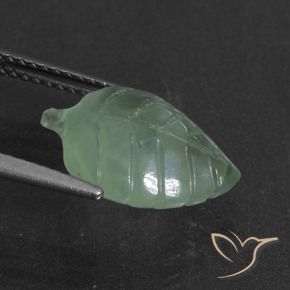Prehnite Verde Menta Claro Natural 4.92ct, Chique, Translúcido