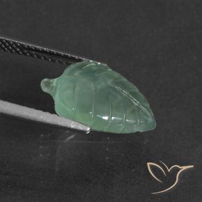 Prehnite Menta verde Natural 4.67ct, Chique, Translúcido