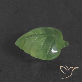 Prehnite Verde médio Natural 6.21ct, Chique, Translúcido