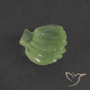 Prehnite Verde limão Natural 10.71ct, Chique, Translúcido
