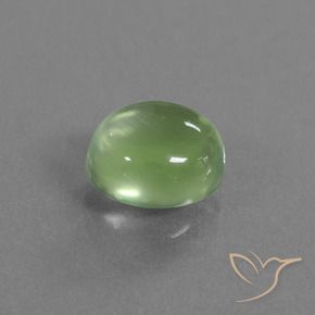 Prehnite Amarelo verde Natural 2.36ct, oval, Transparente
