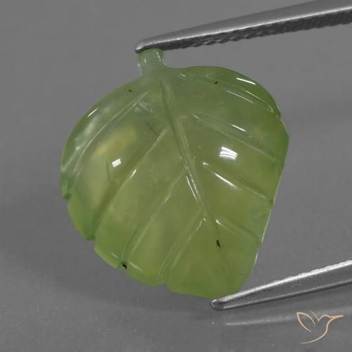 9.73ct Natural Terra Verde Prehnite, Chique, Transparente