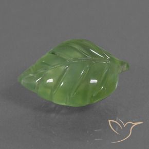 Prehnite Verde médio Natural 6.81ct, Chique, Transparente