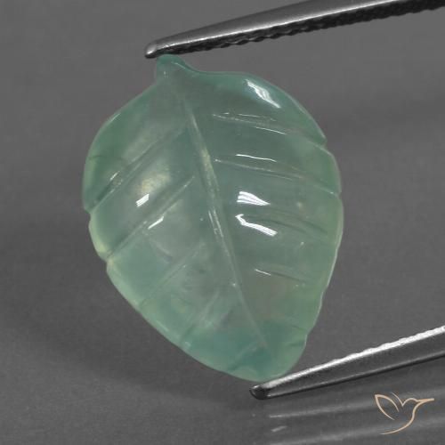 7.41ct Natural Verde claro fresco Prehnite, Chique, Transparente