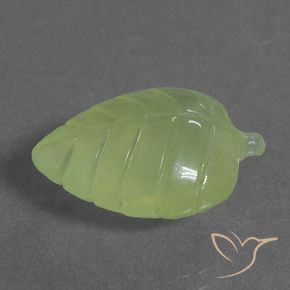 Prehnite Verde limão Natural 11.78ct, Chique, Transparente