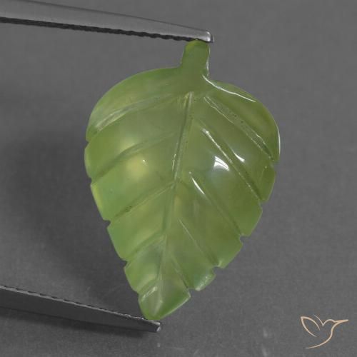 10.33ct Natural Verde amarelado Prehnite, Chique, Transparente