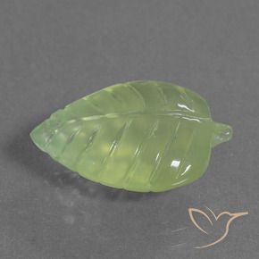 Prehnite Verde médio Natural 7.23ct, Chique, Transparente