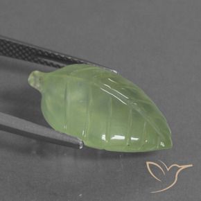 Prehnite Verde limão Natural 10.77ct, Chique, Transparente