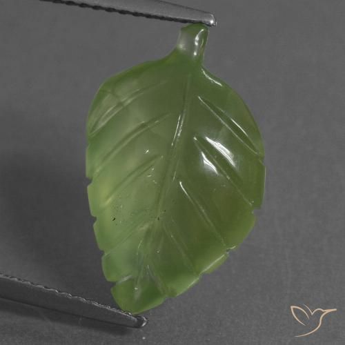 7.78ct Natural Verde médio Prehnite, Chique, Transparente