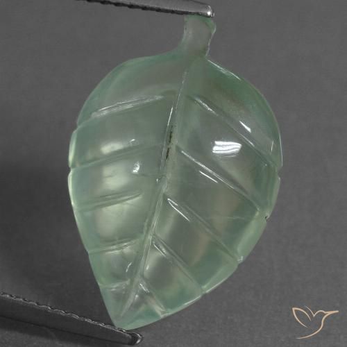 8.54ct Natural Menta verde Prehnite, Chique, Transparente