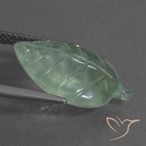 Prehnite Menta verde Natural 8.54ct, Chique, Transparente