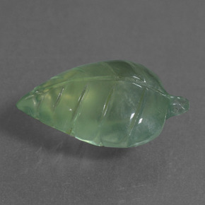 Prehnite Verde Natural 8.78ct, Forma extravagante, Transparente