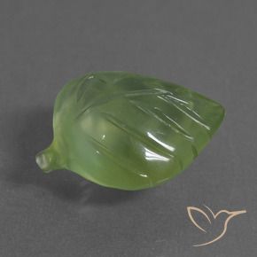 Prehnite verde quente Natural 8.63ct, Chique, Transparente