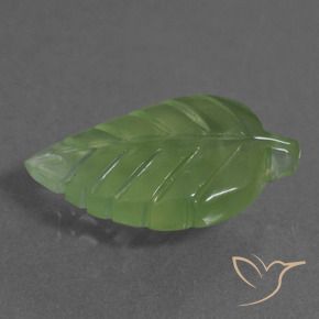 Prehnite verde quente Natural 8.22ct, Chique, Transparente
