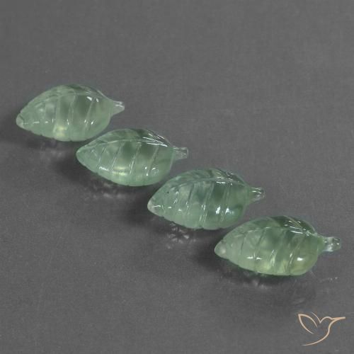 20.20ctw Natural Verde Menta Claro Prehnite, Chique, Transparente