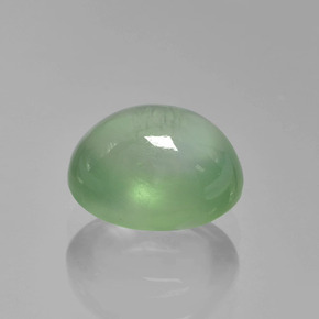 Prehnite Verde Natural 1.92ct, Corte Oval, Translúcido