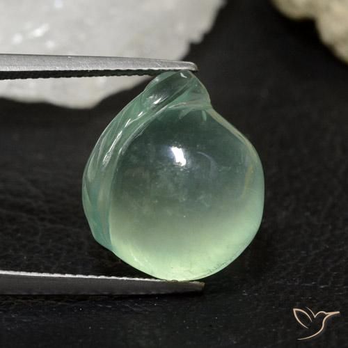 17.83ct Natural Menta verde Prehnite, Chique, Transparente