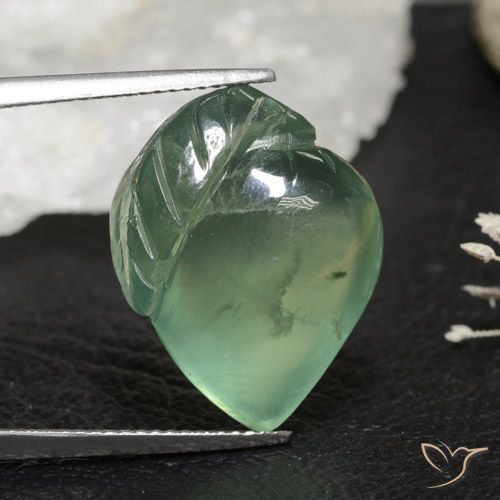 19.72ct Natural Verde Terroso Prehnite, Chique, Transparente