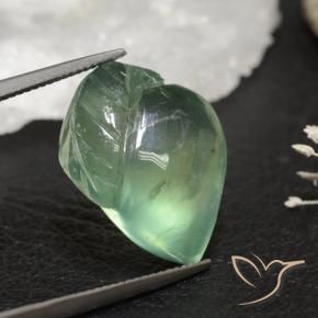 Prehnite Verde Terroso Natural 19.72ct, Chique, Transparente
