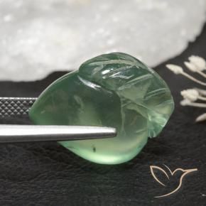 Prehnite Verde Terroso Natural 19.72ct, Chique, Transparente