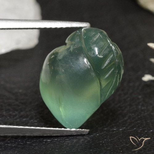 13.63ct Natural Verde Frio Prehnite, Chique, Transparente
