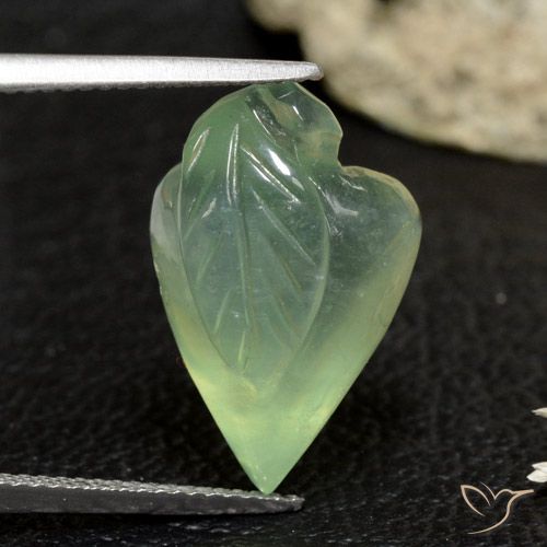 14.97ct Natural Verde amarelado Prehnite, Chique, Transparente