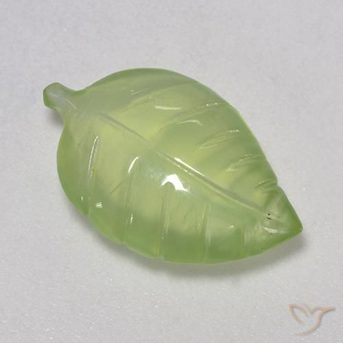 7.38ct Natural Verde limão Prehnite, Chique, Transparente