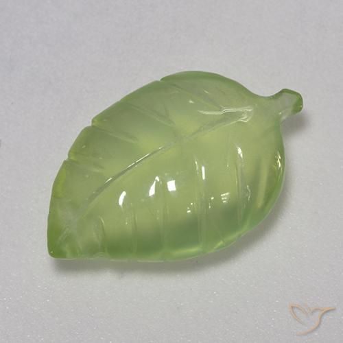 Prehnite Verde limão Natural 7.38ct, Chique, Transparente