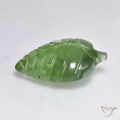 Prehnite Verde médio Natural 4.66ct, Chique, Transparente
