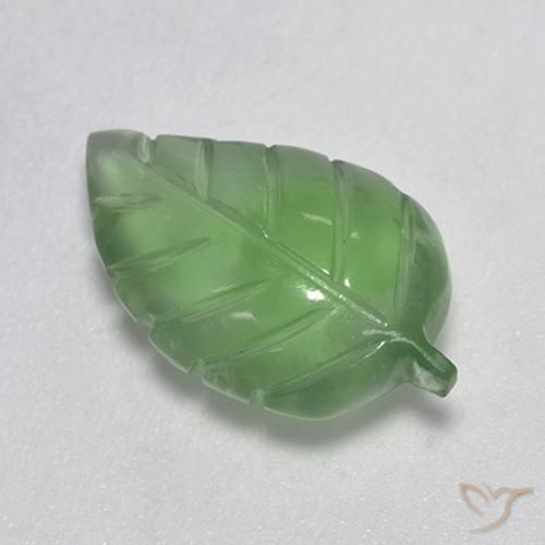 7.19ct Natural verde pêra Prehnite, Chique, Transparente