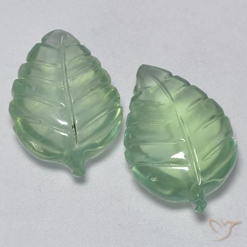 14.38ctw Natural verde quente Prehnite, Chique, Transparente