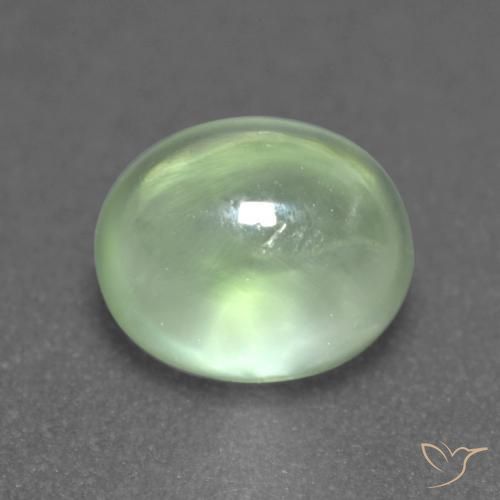 Prehnite Amarelo Claro Verde Natural 2.04ct, oval, Transparente