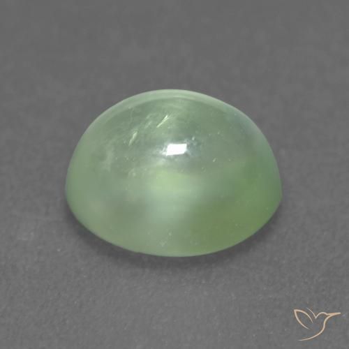 Prehnite Amarelo Claro Verde Natural 2.04ct, oval, Transparente