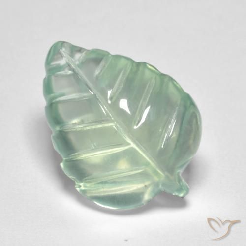 Prehnite Amarelo Claro Verde Natural 5.48ct, Chique, Transparente