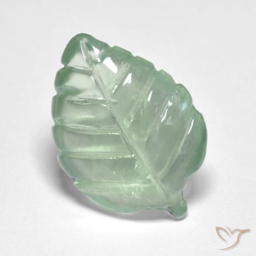 Prehnite Verde muito claro Natural 5.49ct, Chique, Transparente
