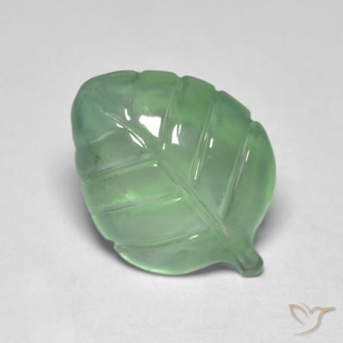 Prehnite Luz verde Natural 5.96ct, Chique, Transparente