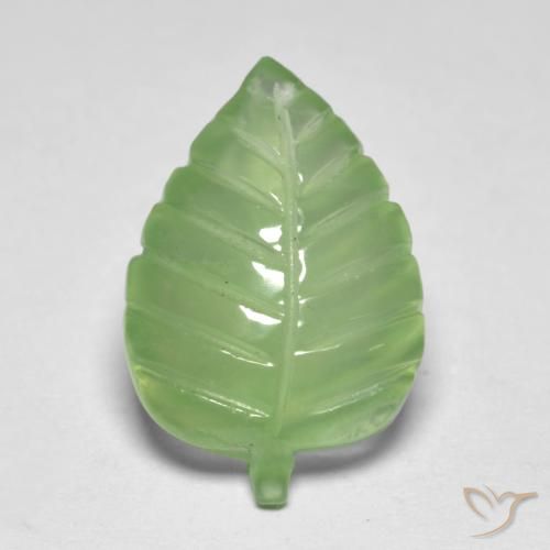 5.85ct Natural Verde amarelado Prehnite, Chique, Transparente