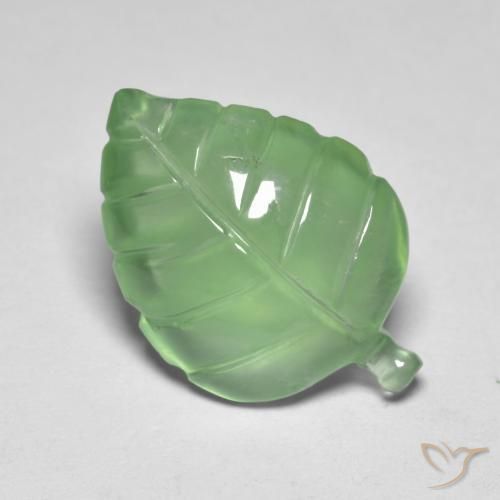 Prehnite Amarelo verde Natural 6.73ct, Chique, Transparente