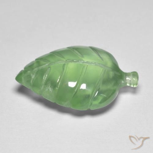 Prehnite Amarelo verde Natural 6.73ct, Chique, Transparente