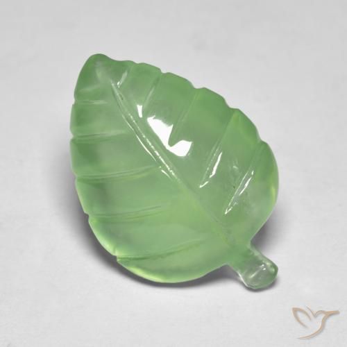 Prehnite Verde limão Natural 7.90ct, Chique, Transparente